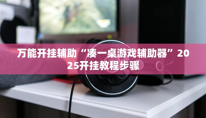 万能开挂辅助“凑一桌游戏辅助器”2025开挂教程步骤