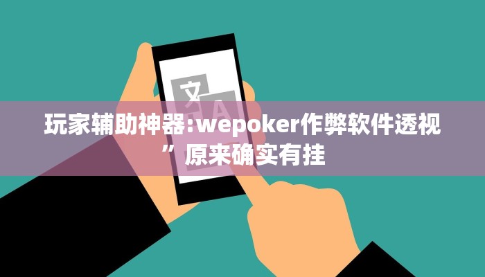 玩家辅助神器:wepoker作弊软件透视”原来确实有挂