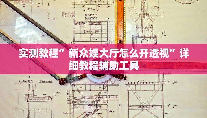 实测教程”新众娱大厅怎么开透视”详细教程辅助工具