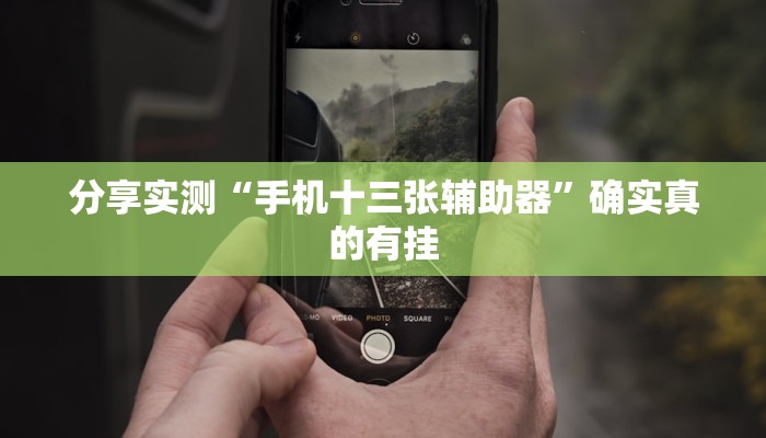 分享实测“手机十三张辅助器”确实真的有挂 分享实测“手机十三张辅助器”确实真的有挂