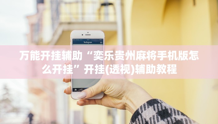 万能开挂辅助“奕乐贵州麻将手机版怎么开挂”开挂(透视)辅助教程 万能开挂辅助“奕乐贵州麻将手机版怎么开挂”开挂(透视)辅助教程