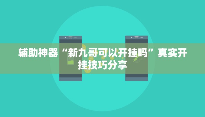 辅助神器“新九哥可以开挂吗”真实开挂技巧分享
