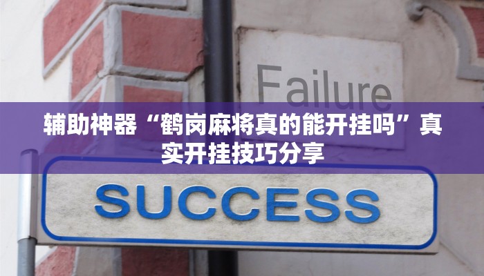 辅助神器“鹤岗麻将真的能开挂吗”真实开挂技巧分享 辅助神器“鹤岗麻将真的能开挂吗”真实开挂技巧分享