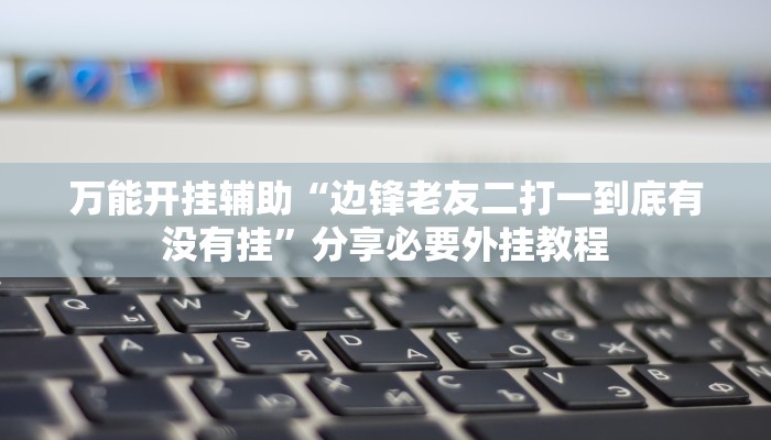 辅助开挂神器“打两圈兴化麻将可以开挂吗”开挂(透视)辅助教程