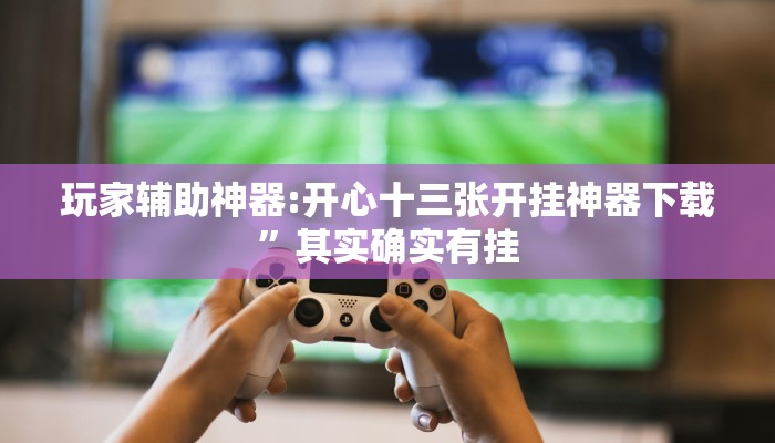 玩家辅助神器:开心十三张开挂神器下载”其实确实有挂