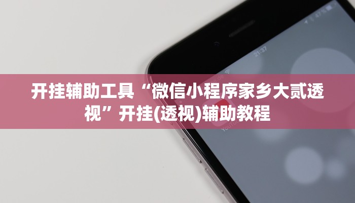 开挂辅助工具“微信小程序家乡大贰透视”开挂(透视)辅助教程 开挂辅助工具“微信小程序家乡大贰透视”开挂(透视)辅助教程