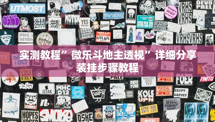 实测教程”微乐斗地主透视”详细分享装挂步骤教程