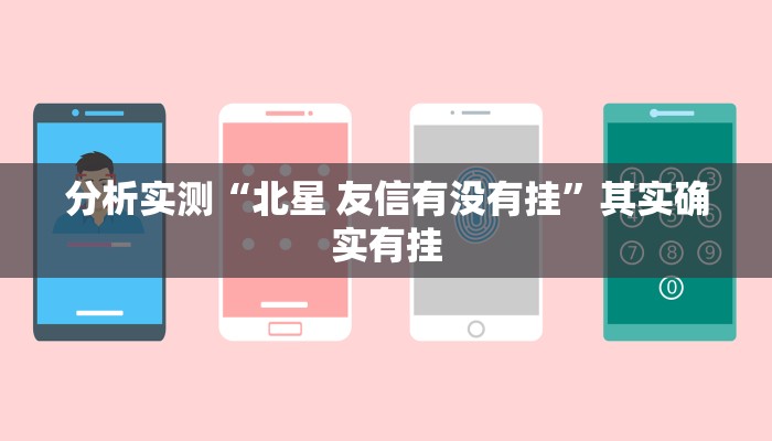 分析实测“北星 友信有没有挂”其实确实有挂