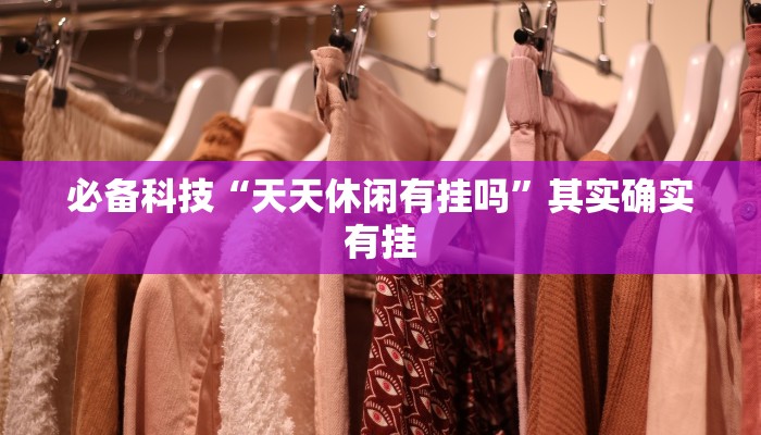 必备科技“天天休闲有挂吗”其实确实有挂